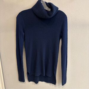 Veronica Beard | XS | navy 100% cashmere super soft lux turtleneck